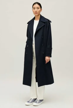 Trench Long Marine^Claudie Pierlot Best Sale