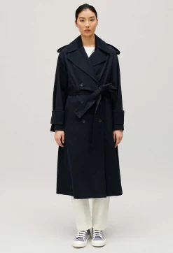 Trench Long Marine^Claudie Pierlot Best Sale