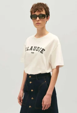 T-Shirt Manches Courtes Claudie Paris^Claudie Pierlot Flash Sale