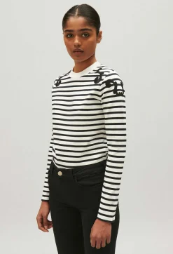 T-Shirt Mariniere Manches Longues^Claudie Pierlot Flash Sale
