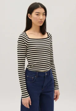 T-Shirt Raye^Claudie Pierlot Flash Sale