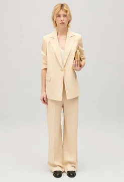 Veste Costume Texturee Beige^Claudie Pierlot Clearance