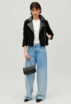 Veste En Cuir Noir^Claudie Pierlot Store