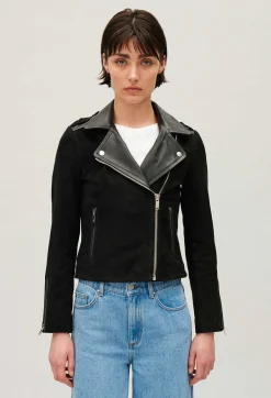 Veste En Cuir Noir^Claudie Pierlot Store