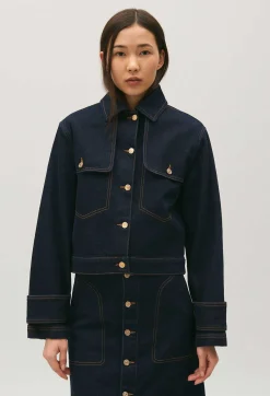 Veste Jean Bleu Brut^Claudie Pierlot Cheap