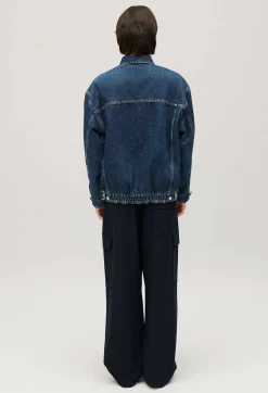 Veste Oversize Denim Reversible^Claudie Pierlot Clearance