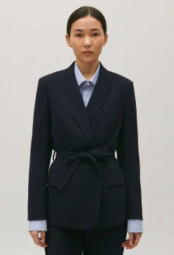 Veste Tailleur Bleu Marine^Claudie Pierlot Hot
