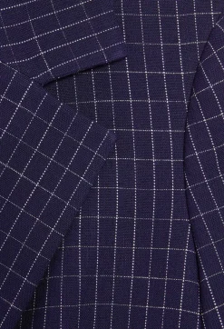 Veste Tailleur Carreaux Indigo^Claudie Pierlot Cheap