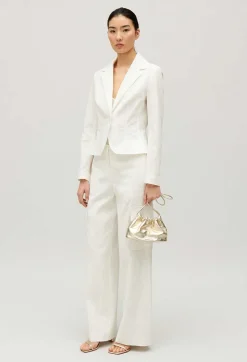 Veste Tailleur Cintree Blanche^Claudie Pierlot Online