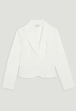 Veste Tailleur Cintree Blanche^Claudie Pierlot Online