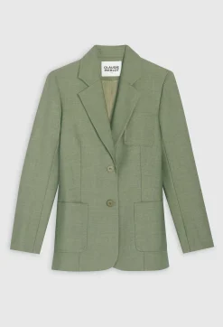 Veste Tailleur Kaki^Claudie Pierlot Hot