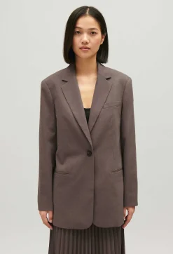 Veste Tailleur Marron Glace^Claudie Pierlot Cheap