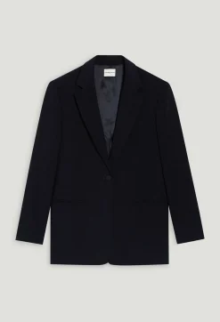 Veste Tailleur Oversize Marine^Claudie Pierlot Best Sale