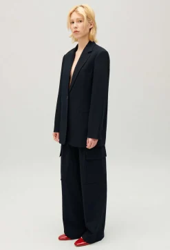 Veste Tailleur Oversize Marine^Claudie Pierlot Best Sale