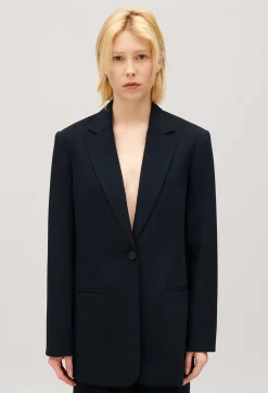 Veste Tailleur Oversize Marine^Claudie Pierlot Best Sale